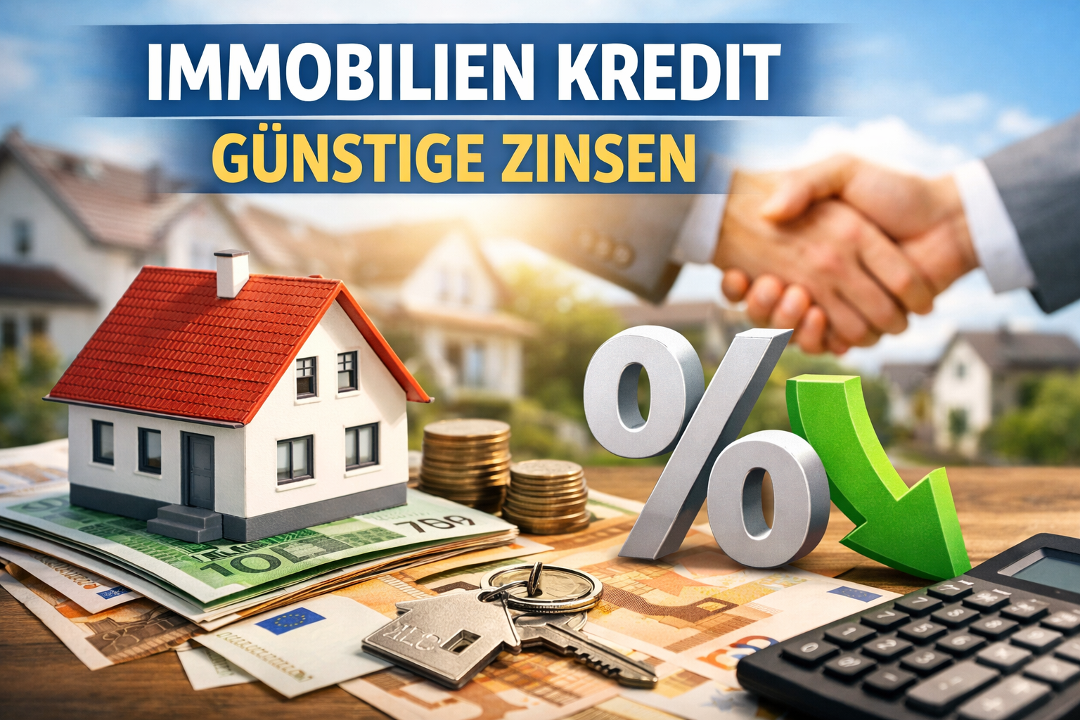 Immobilienkredit Österreich 2026: Günstige Zinsen, Top-Konditionen für Ihr Eigenheim sichern.