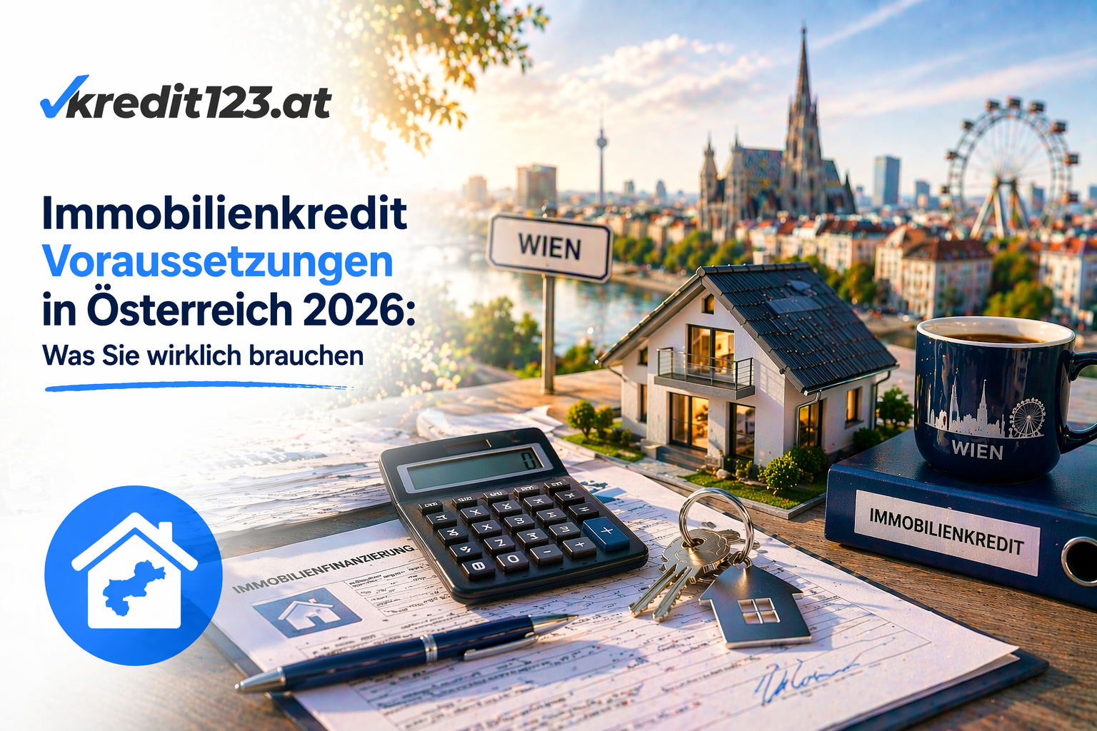 Immobilienkredit Österreich 2026: Voraussetzungen & Guide. Hausfinanzierung, Darlehen, Eigenkapital.