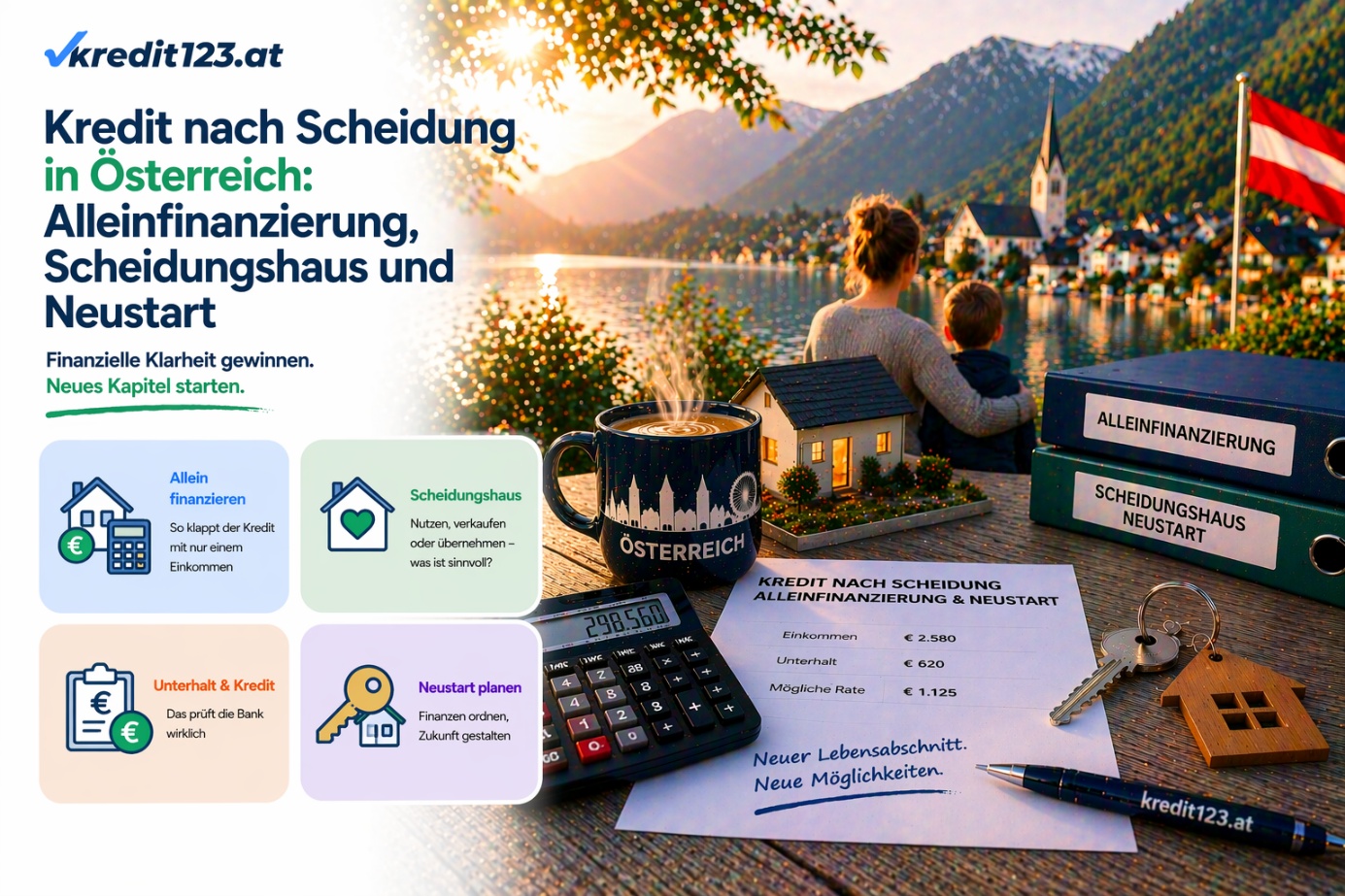 Immobilienfinanzierung nach Scheidung in Österreich