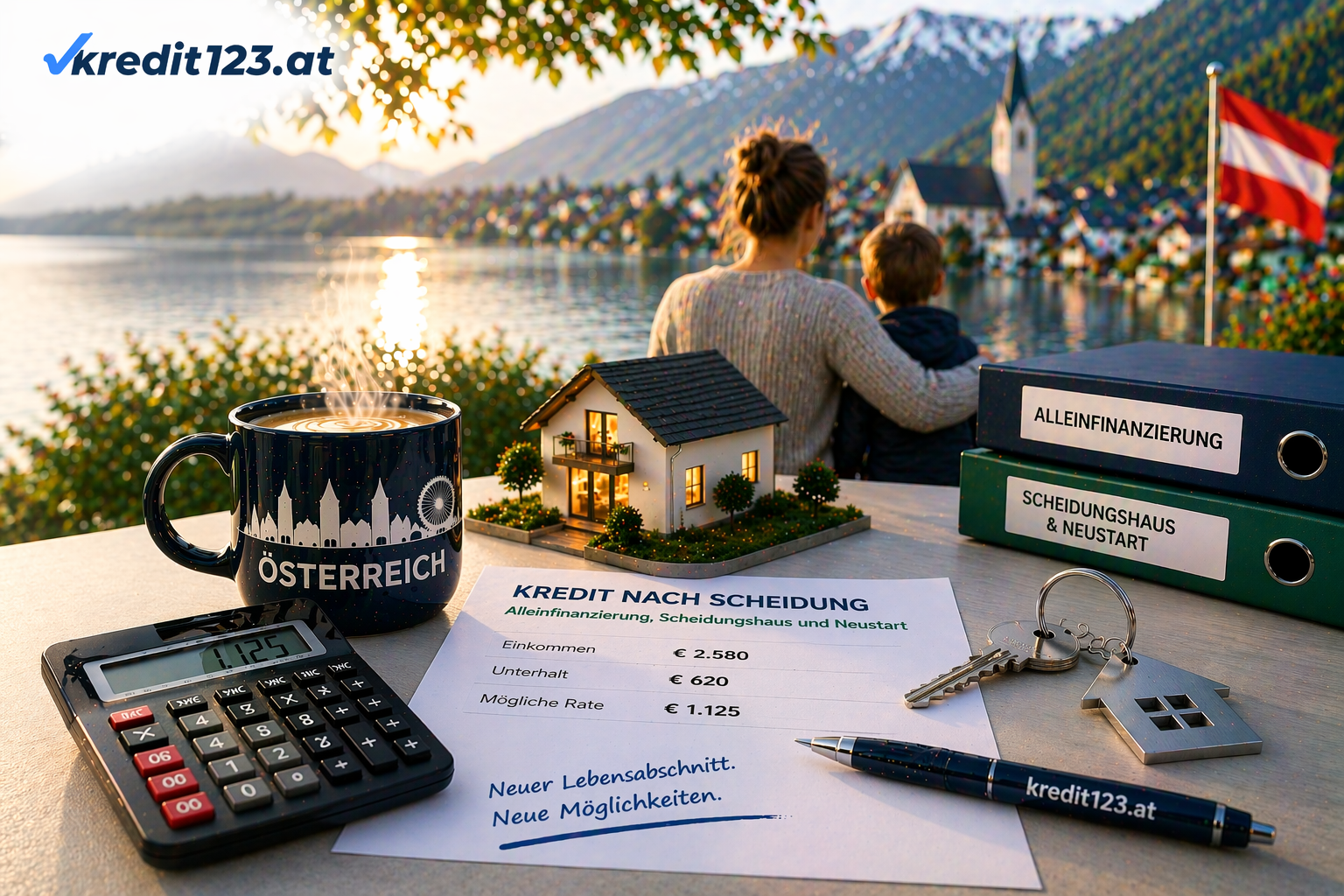 Kredit nach Scheidung Österreich: Alleinfinanzierung, Immobilienfinanzierung, Tipps.