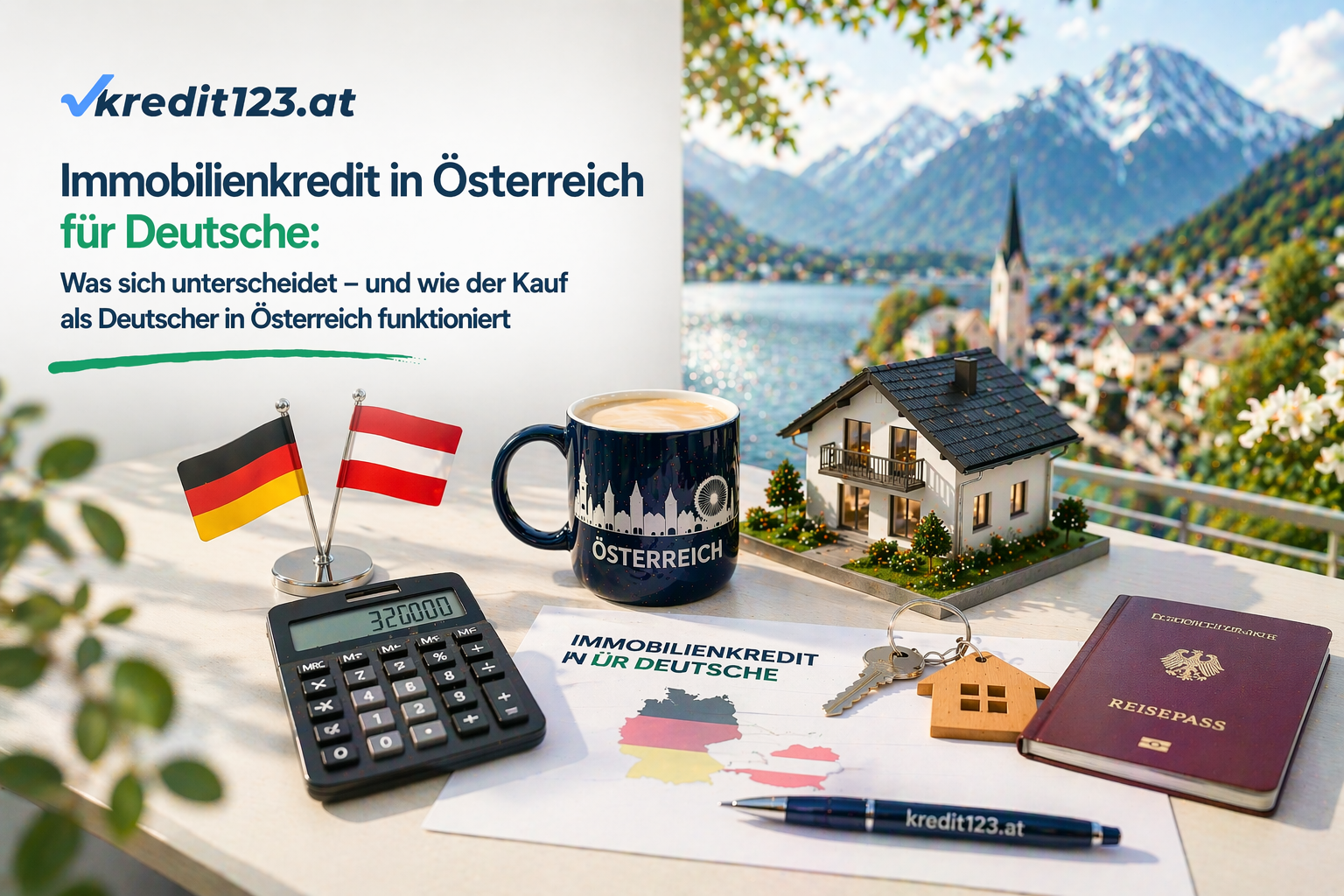 Immobilienkredit Österreich für Deutsche: Ratgeber 2026, Hauskauf, Finanzierung