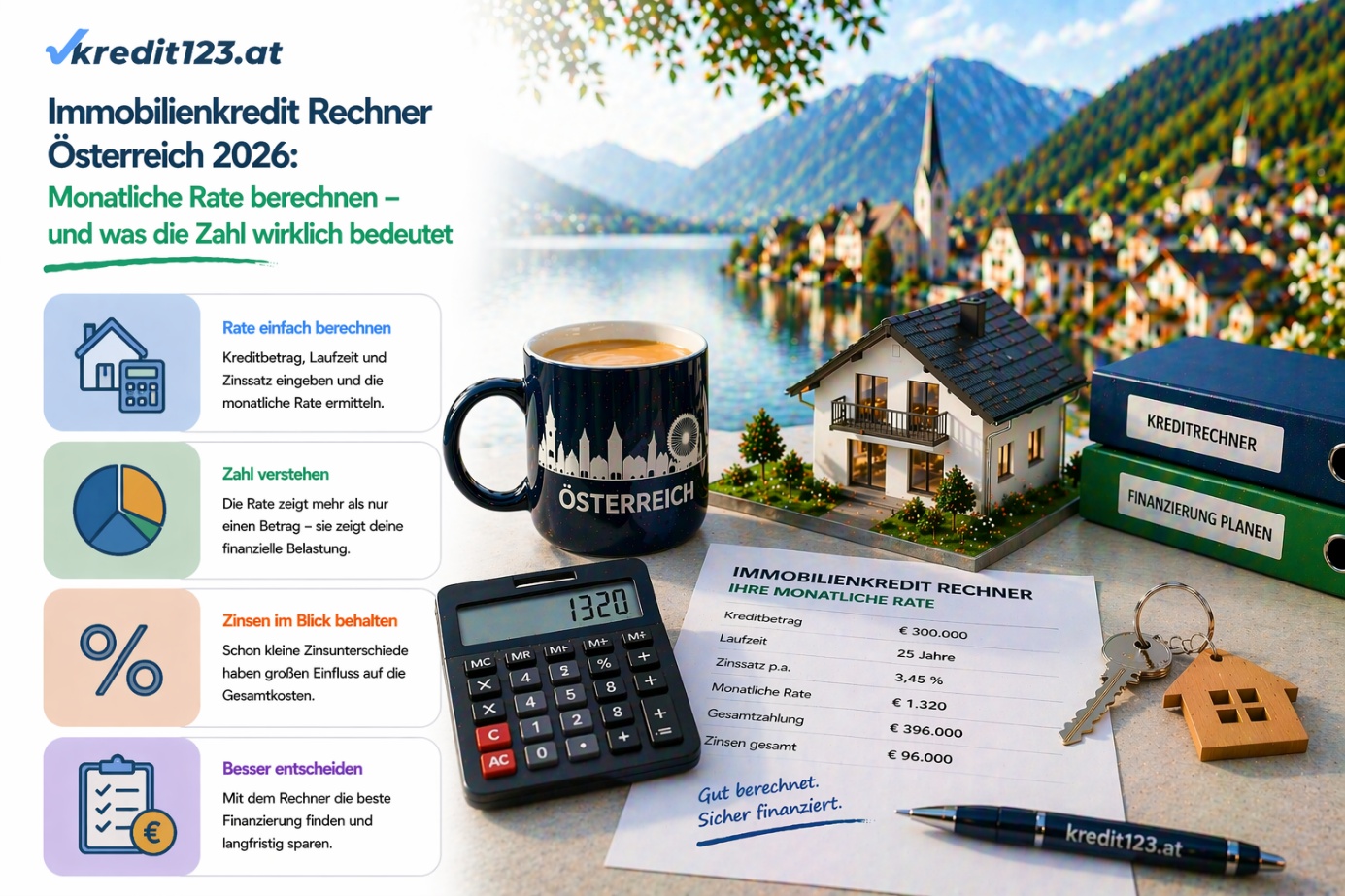 Immobilienkredit Rechner Österreich