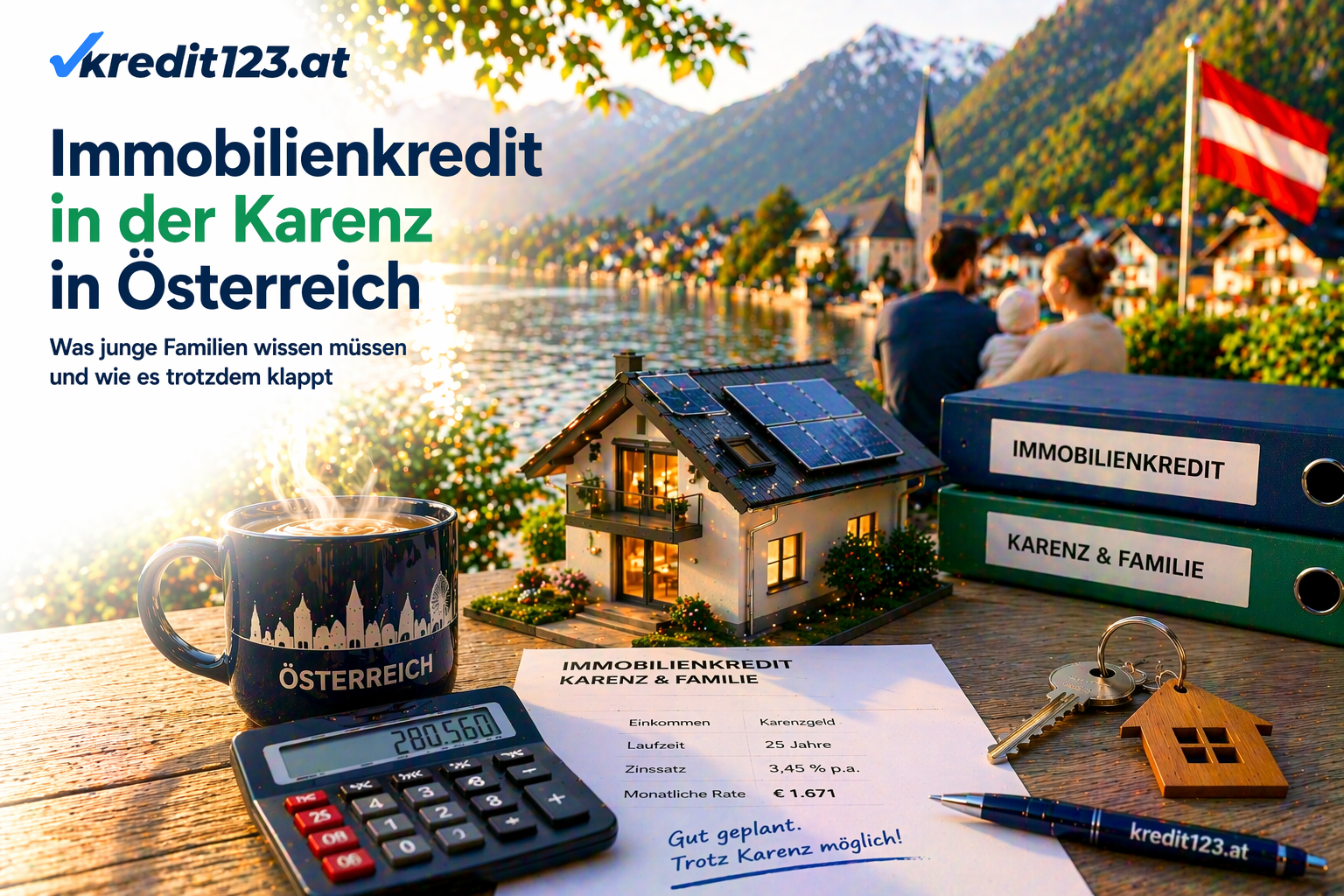 Immobilienkredit Karenz Österreich: Tipps zur Finanzierung, Eigenheim, Darlehen, Bausparen.