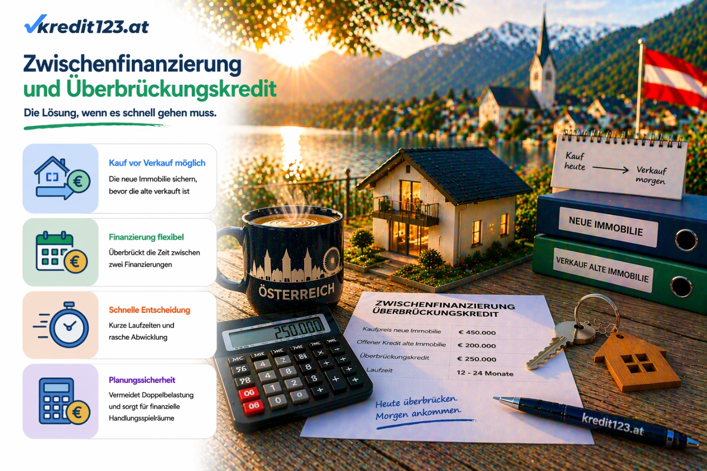Bridging loan for real estate in Austria