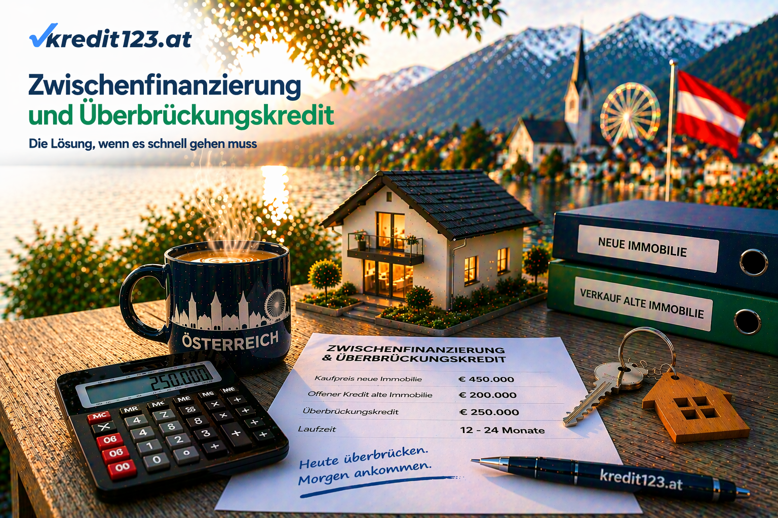 Zwischenfinanzierung Immobilienkredit Österreich: Tipps, Kosten, Baufinanzierung.